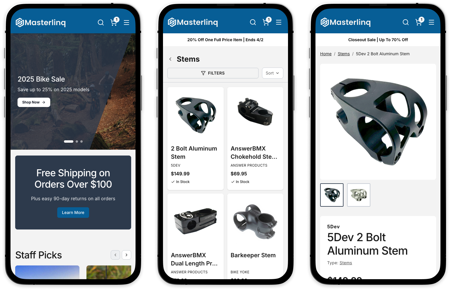 Consistency across the experience