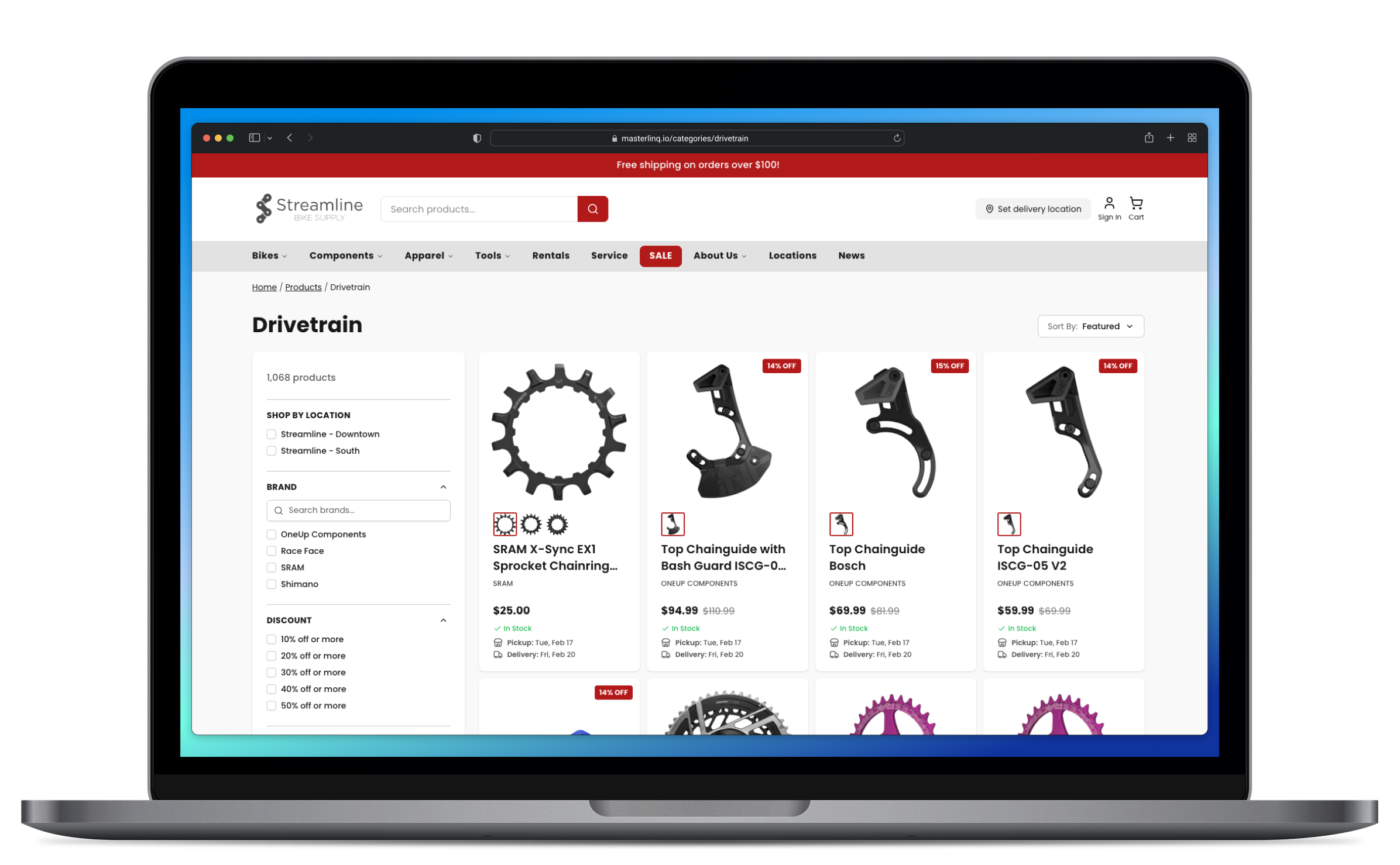 Masterlinq Storefront