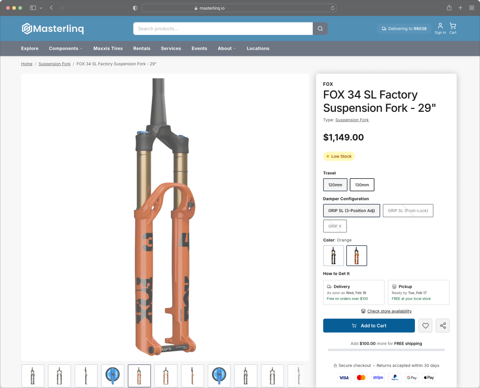 How products appear to customers
